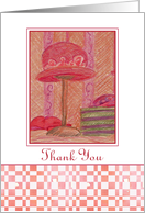 Thank You Your Kindness Is A Blessing Vintage Red Hat card