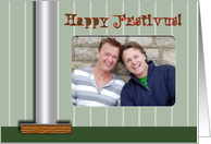 Festivus Pole, Happy Festivus, Photo Card, You Customize card