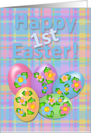 Happy First Easter! card