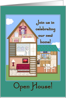 Open House Invitations New Home card