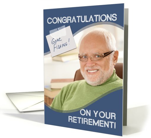 Congratulations On Your Retirement Postal Worker Photo card (906579)