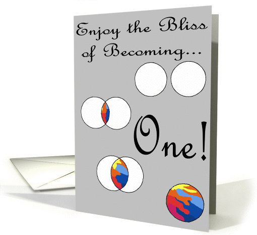 The Bliss of Becoming One card (75102)
