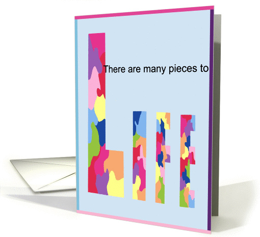 Pieces to LIFE card (75590)