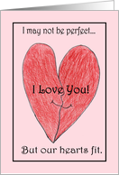 I Love You card