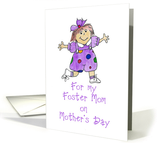 For My Foster Mother on Mother's Day card (177453)