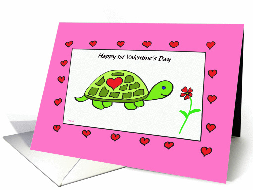1st Valentine Turtle card (144141)