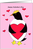 Kids Valentine -- Penguin Love for Kids card