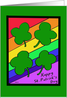 The Clover Rainbow card
