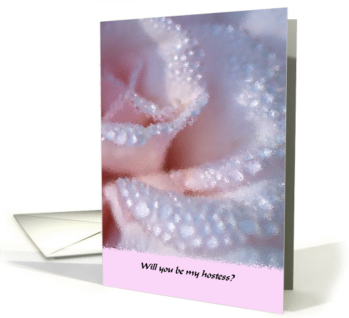 Will you be my hostess? card (151596)
