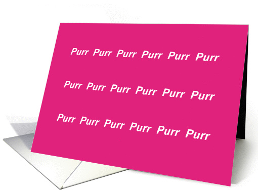 Purr for Mom Card from Cat card (174918)