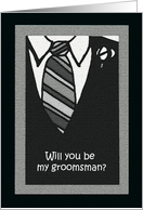 Groomsmen Cards -- Groomsmen Attire card