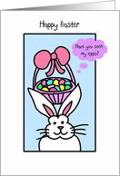Kids Easter Bunny Card