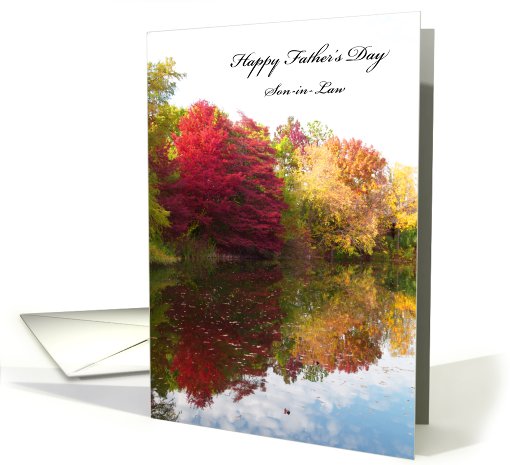 Son-in-Law Happy Father's Day -- A Beautiful Day card (431329)