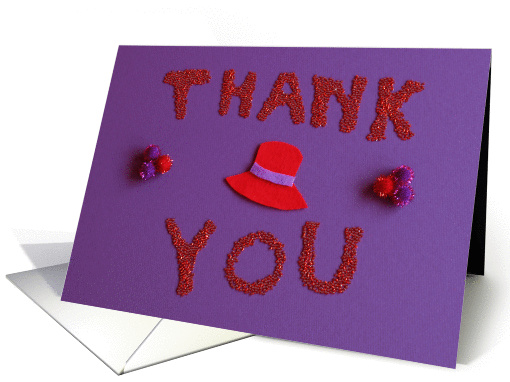 Red Hat Thank You card (80870)