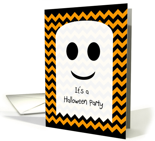 Ghost Halloween Party Invitation card (965991)