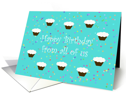 Office Group Birthday Card - Happy Birthday from all of us... (966137)