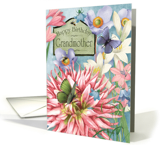 Wildflowers and butterflies to wish a happy birthday to... (948768)