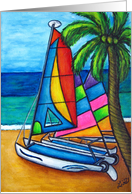 Colourful Hobby Bon Voyage Card