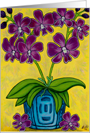 Orchid Delight card