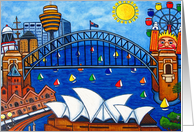 Sensational Sydney Bon Voyage card