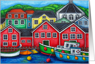 Colours of Lunenburg Blank Card