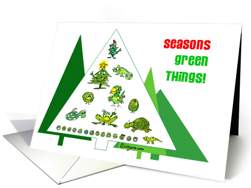 Holiday Green Things! card (106334)