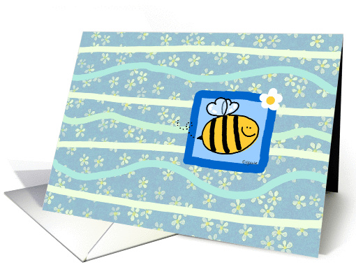 Happy Bee Day card (79183)