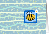 Happy Bee Day card