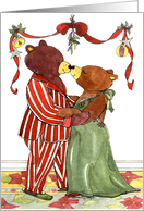 Christmas Honey Bears card