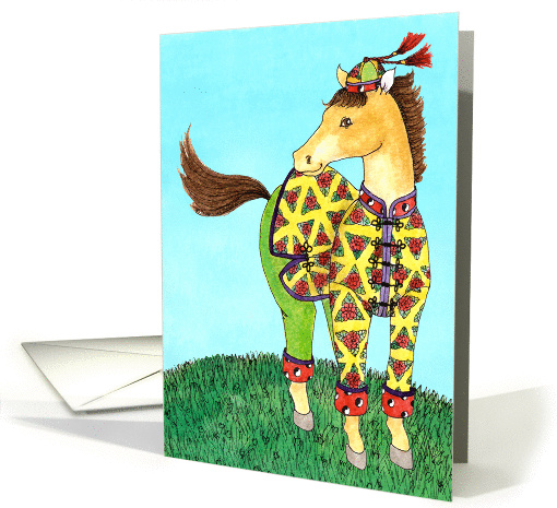 Year of the Horse - Happy Birthday card (1176524)