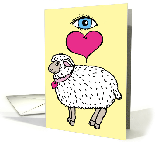 Valentine I love You Rebus card (139486)
