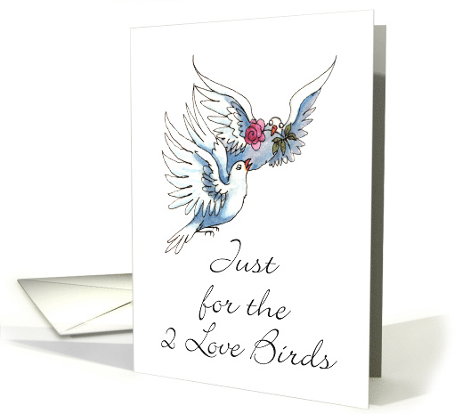 Anniversary 2 Love Birds card (218795)