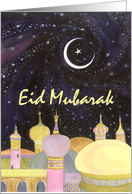 Eid Mubarak Arabian Night card