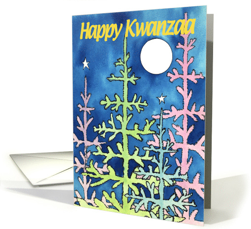 Winter Moon- Kwanzaa card (323857)