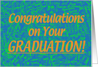 Grad Congratz-Blue card