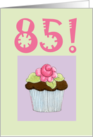 Rose Cupcake Invite 85 birthday card