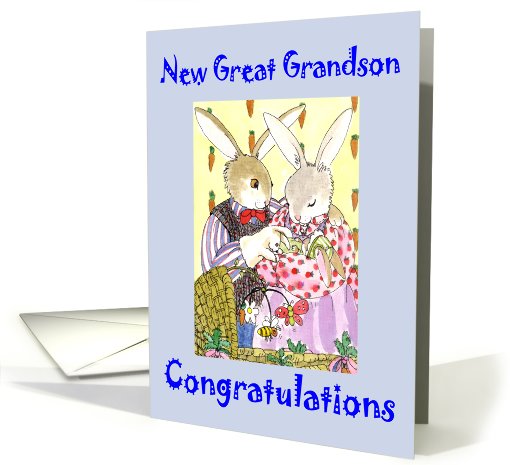 New Great Grandson Congratz card (482924)