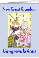 New Great Grandson Congratz card