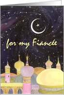 Eid al Fitr, Fiancee, Arabian Night card