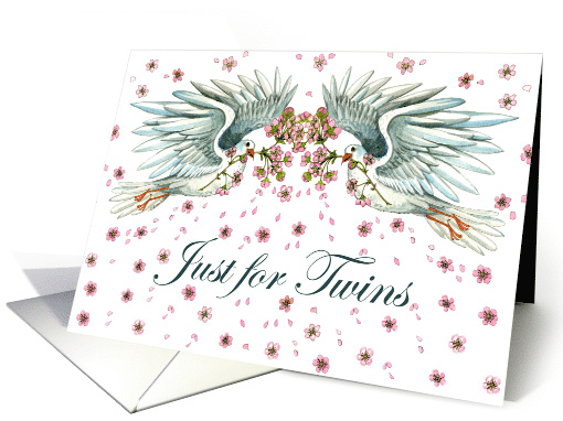 Twins Day Twin Doves card (821616)