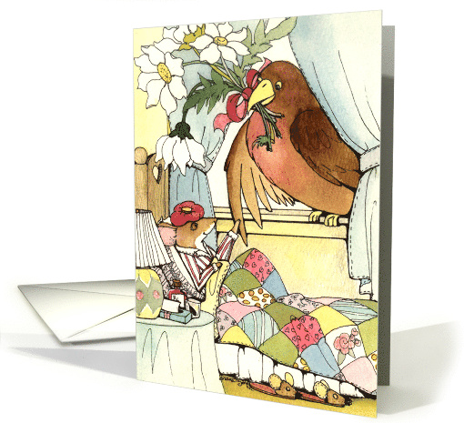 Get Well Mouse card (88482)