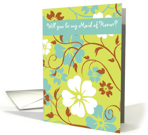 Will you be my Maid of Honor? card (199784)