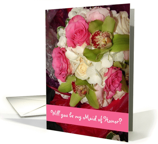 Will you be my Maid of Honor? card (359868)