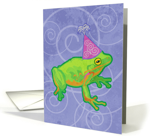 Frog Birthday card (918697)