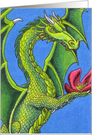 Green Dragon of Summer card