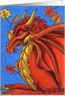 Red Dragon of Autumn card