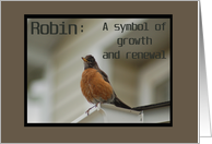 Robin Strength 2 card