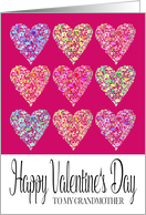 Full of Hearts Happy Valentine’s Day Grandmother card