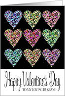 Full of Hearts Happy Valentine’s Day Husband card