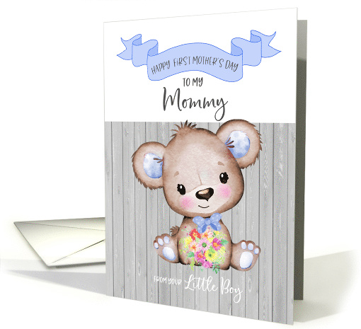 Happy First Mother's Day Mommy From Son card (1608816)